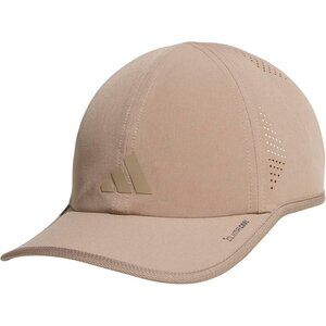 Adidas Men's Chalky Brown Superlite Lightweight Athletic Running Cap
